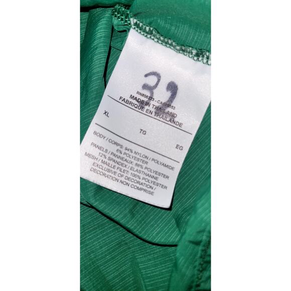 UNC Charlotte 49ers Nike Jacket Green/Black 1/4 Zip Pullover Hoodie Men’s XL - Picture 14 of 16